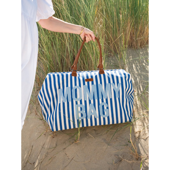 Сумка Childhome Mommy bag stripes (electric blue)