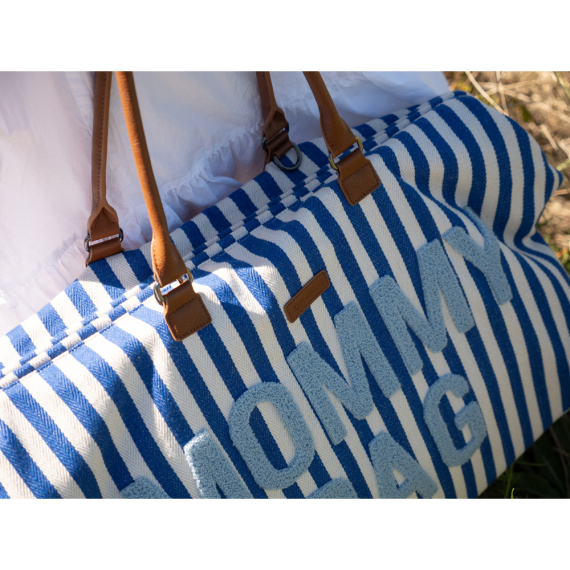 Сумка Childhome Mommy bag stripes (electric blue)
