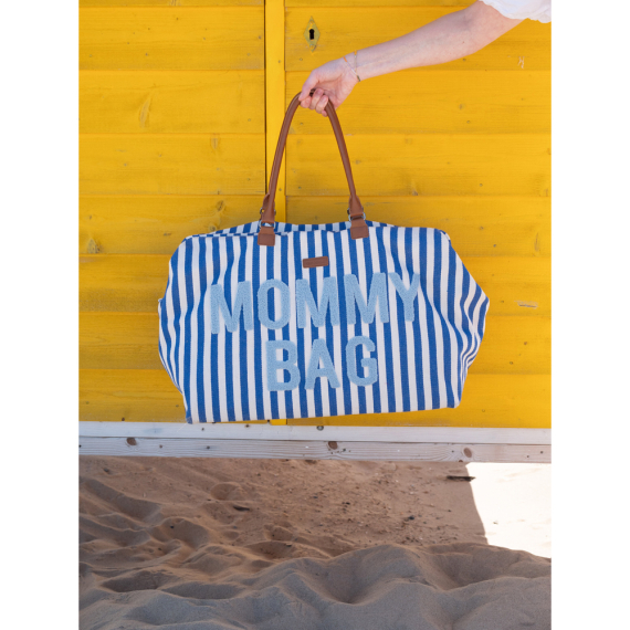 Сумка Childhome Mommy bag stripes (electric blue)