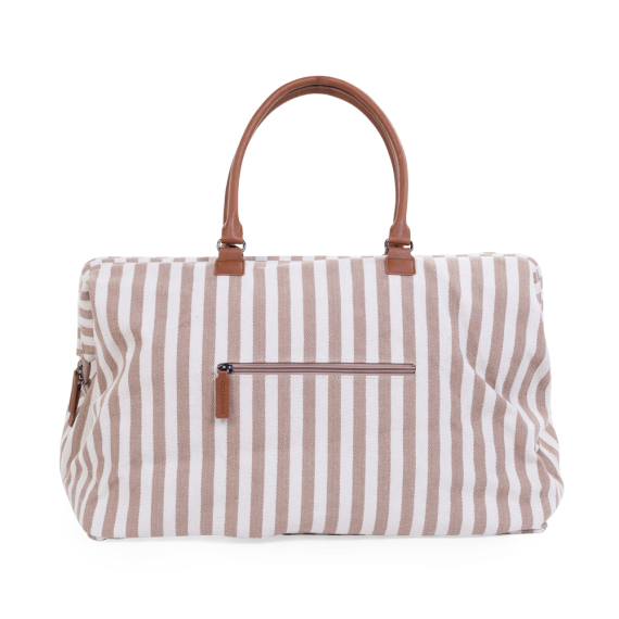 Сумка Childhome Mommy bag stripes (nude/terracotta)