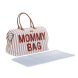 Сумка Childhome Mommy bag stripes (nude/terracotta)