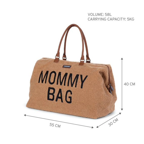 Сумка Childhome Mommy bag teddy (beige)