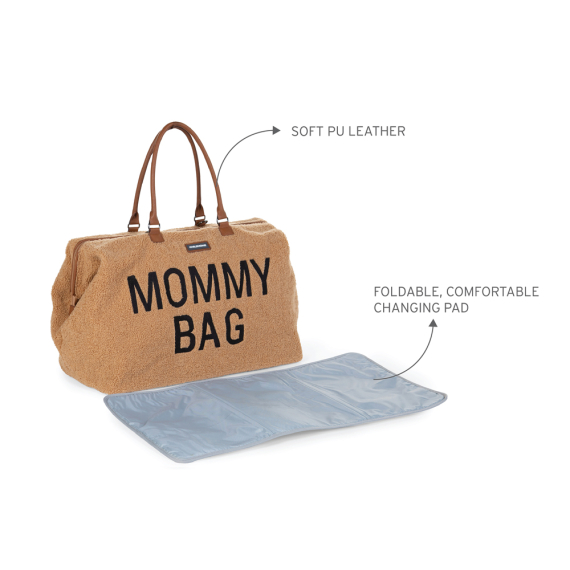 Сумка Childhome Mommy bag teddy (beige)