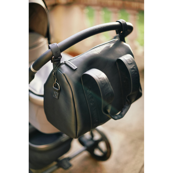 Сумка Childhome Mommy club Signature vegan (leather black)