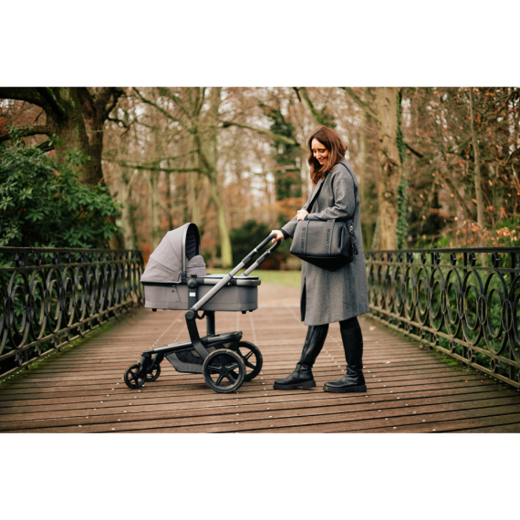 Сумка Childhome Mommy club Signature vegan (leather black)