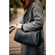 Сумка Childhome Mommy club Signature vegan (leather black)