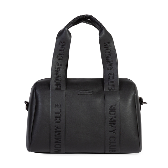 Сумка Childhome Mommy club Signature vegan (leather black)