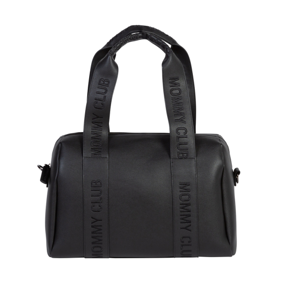 Сумка Childhome Mommy club Signature vegan (leather black)