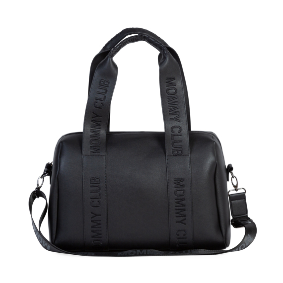 Сумка Childhome Mommy club Signature vegan (leather black)