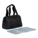 Сумка Childhome Mommy club Signature vegan (leather black)