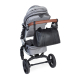 Сумка Childhome Mommy club Signature vegan (leather black)