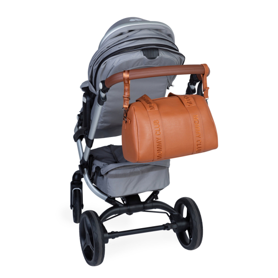 Сумка Childhome Mommy club Signature vegan (leather brown)