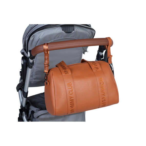 Сумка Childhome Mommy club Signature vegan (leather brown)