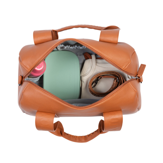 Сумка Childhome Mommy club Signature vegan (leather brown)