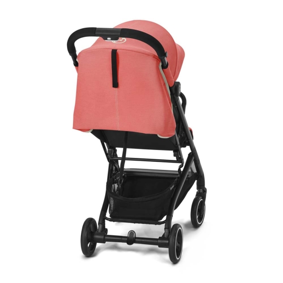 Прогулянкова коляска Beezy New з бампером (Hibiscus Red)