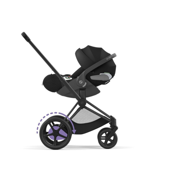 Шасі та каркас Cybex ePriam із каркасом (Matt Black)