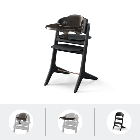 Стілець Cybex Lemo Platinum 3 в 1 (Black Wood)