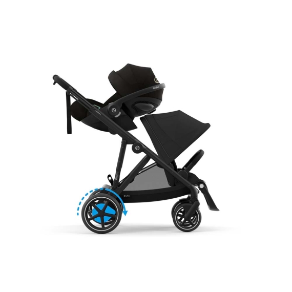 Прогулянкова коляска Cybex eGazelle S (BLK / Moon Black)
