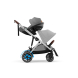 Прогулянкова коляска Cybex eGazelle S (SLV / Stone Grey)