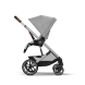 Прогулочная коляска Cybex Balios S Lux 2025 (SLV / Stone Grey)