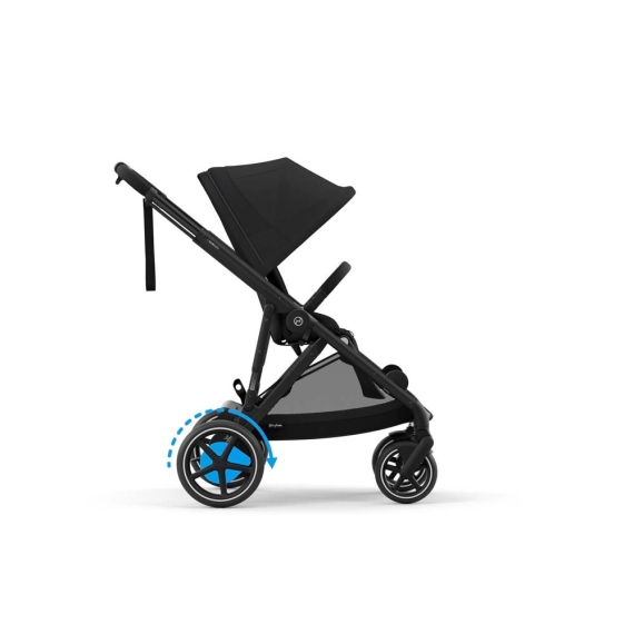 Прогулянкова коляска Cybex eGazelle S (BLK / Moon Black)