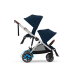 Прогулянкова коляска Cybex eGazelle S (SLV / Ocean Blue)
