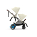 Прогулянкова коляска Cybex eGazelle S (TPE / Seashell Beige)
