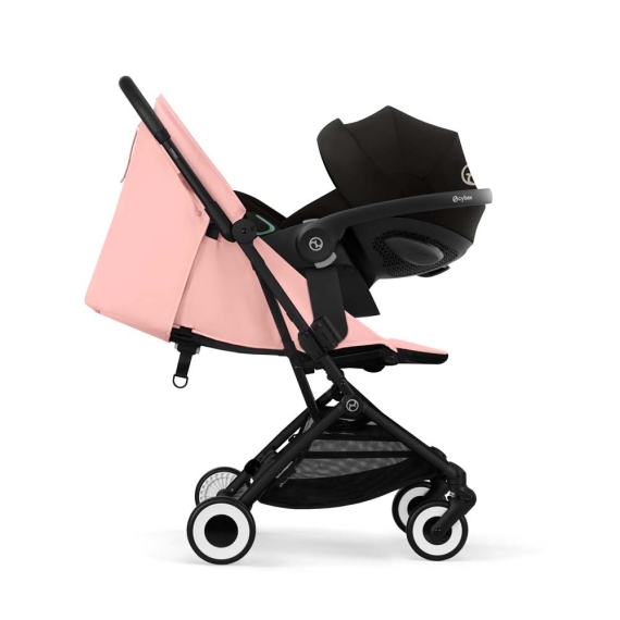 Прогулянкова коляска Orfeo 2025 (BLK / Candy Pink)