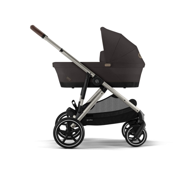 Прогулянкова коляска Cybex Gazelle S Twin mode (BLK / Chocolate Brown)