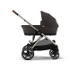 Прогулянкова коляска Cybex Gazelle S Twin mode (BLK / Chocolate Brown)