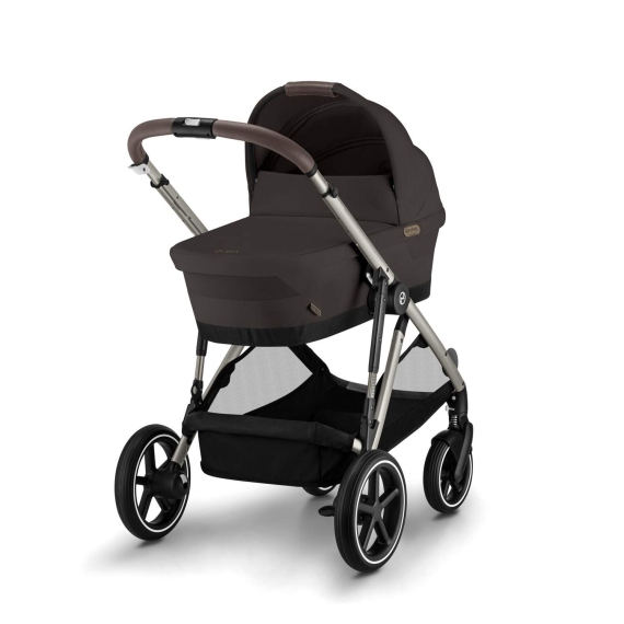 Прогулянкова коляска Cybex Gazelle S Twin mode (BLK / Chocolate Brown)
