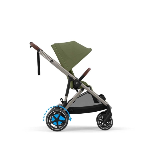 Прогулянкова коляска Cybex eGazelle S (TPE / Moss Green)