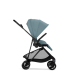 Прогулянкова коляска Cybex Melio Carbon (Stormy Blue)