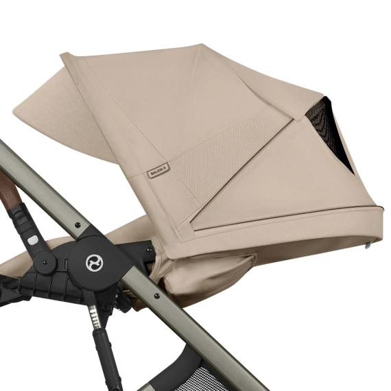Прогулянкова коляска Cybex Balios S Lux (TPE / Almond Beige)