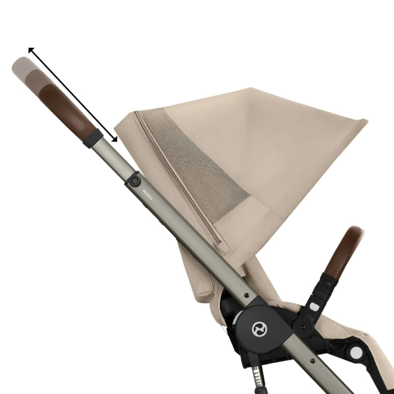 Прогулянкова коляска Cybex Balios S Lux (TPE / Almond Beige)