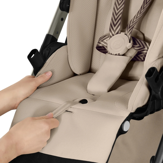 Прогулянкова коляска Cybex Balios S Lux (TPE / Almond Beige)