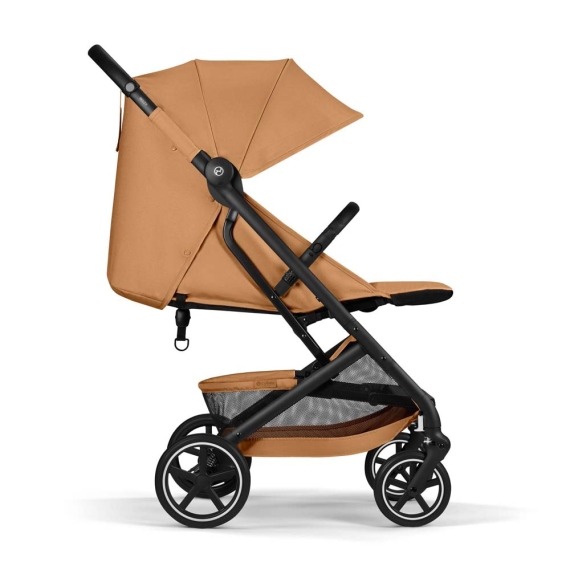 Прогулянкова коляска Cybex Beezy 2026 з бампером (Cinnamon Yellow)