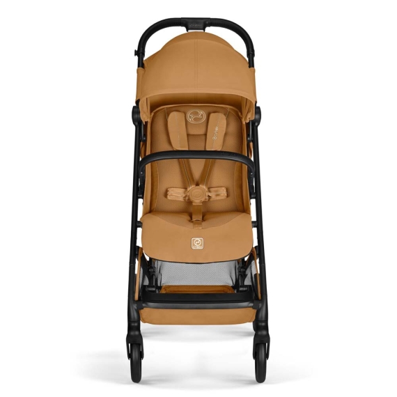 Прогулянкова коляска Cybex Beezy 2026 з бампером (Cinnamon Yellow)
