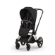 Тканинний чохол для прогулянкового блоку Cybex Priam Style (Sepia Black)