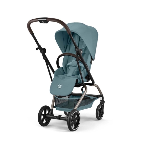 Прогулянкова коляска Cybex Eezy S Twist+ 2 (TPE / Stormy Blue)