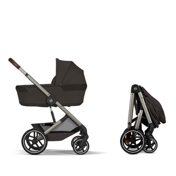 Універсальна коляска 2 в 1 Cybex Balios S 2026 (TPE / Chocolate Brown)
