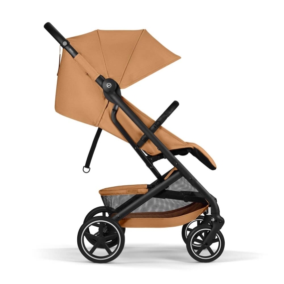 Прогулянкова коляска Cybex Beezy 2026 з бампером (Cinnamon Yellow)
