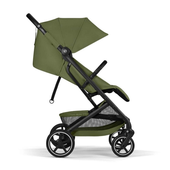 Прогулянкова коляска Cybex Beezy 2026 з бампером (Moss Green)