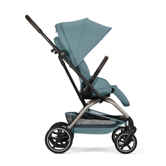 Прогулянкова коляска Cybex Eezy S Twist+ 2 (TPE / Stormy Blue)
