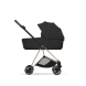 Чохол тканинний для прогулянкового блоку Cybex Mios Style (Sepia Black)