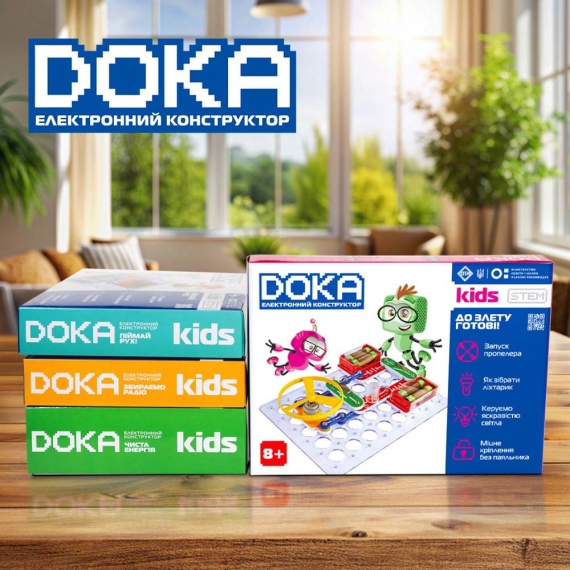 Електронний конструктор Doka До злету готові!