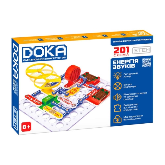 Електронний конструктор Doka 201 Схема