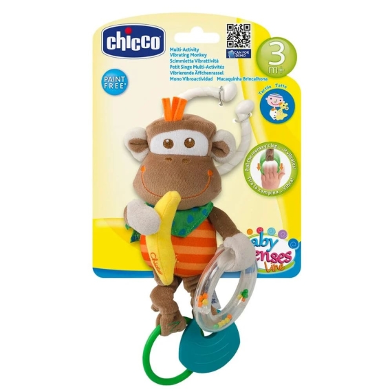 Іграшка-брязкальце Chicco Мавпа