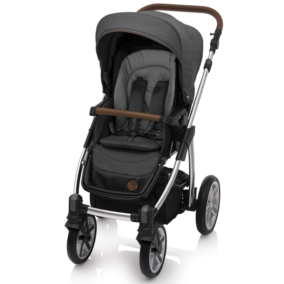 Универсальная коляска 2 в 1 Baby Design Dotty New 10 (Black)