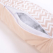Подушка для кормления Baby Veres Comfort Long 170х52 см (zigzag beige)